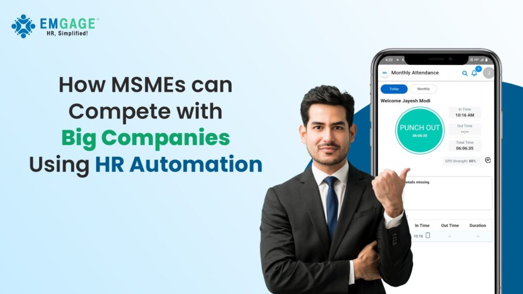 How MSMEs Can Compete with Big Companies Using HR Automation